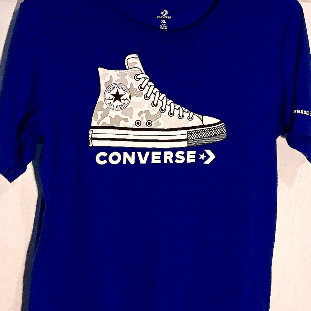 Converse Royal Blue Boys T-Shirt Size XL
